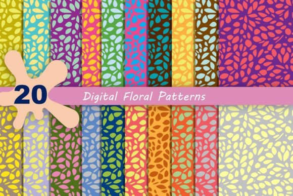 Download Digital Floral Patterns - Seamless - Premium Resources