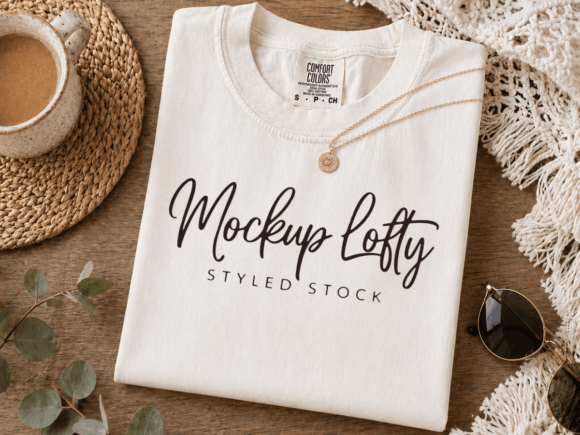 Download Comfort Colors 1717 Ivory Mockup - Ivory Collection