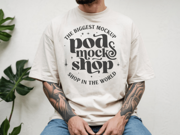 Download Comfort Colors 1717 Ivory Shirt Mockup - Ivory Collection